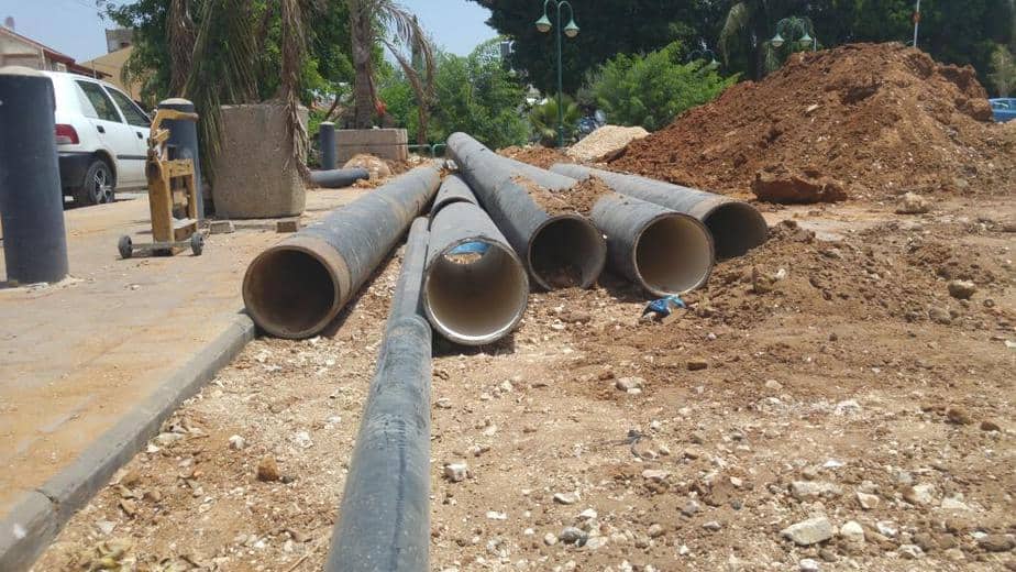 תאגיד מי שיקמה ממשיך לשדרג את תשתיות המים והביוב באור יהודה