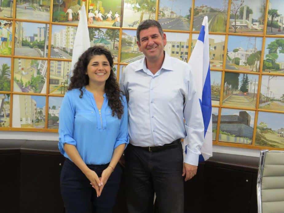 חכ שרן השכל ביקרה בגבעת שמואל