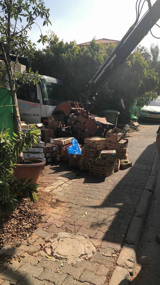 טון וחצי בשר הוחרמו היום לאחר שהובלו במשאית וללא תנאים היגיינים נאותים