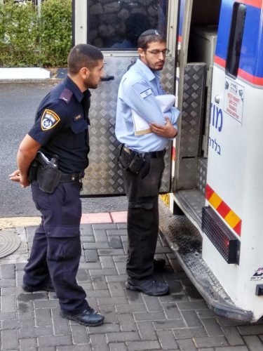 משאית כסף נשדדה בגני תקווה