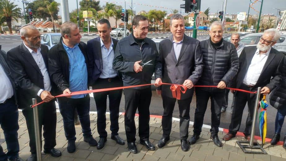 השר ישראל כץ בקריית אונו