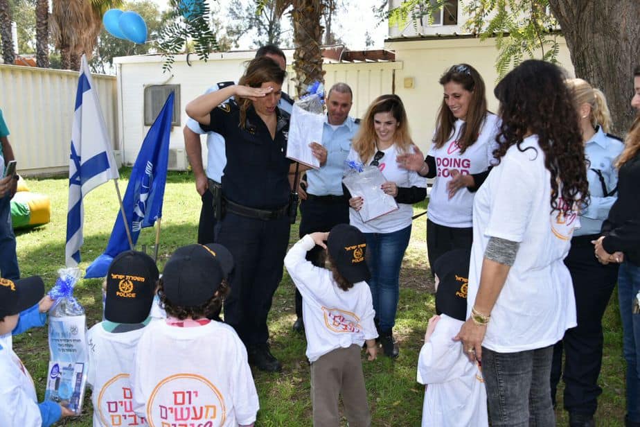 יום מעשים טובים במשטרת מסובים