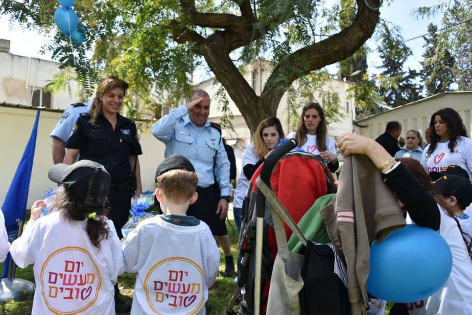 יום מעשים טובים במשטרת מסובים