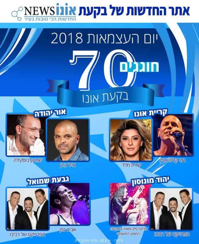 יום עצמאות 2018