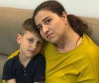 אנג'לו שטיין ואימו דינה צילום פרטי