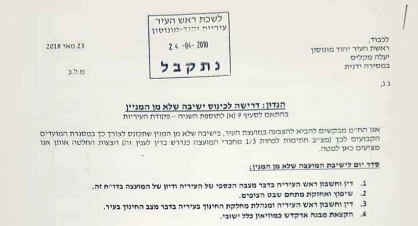 מצב חינוך ביהוד