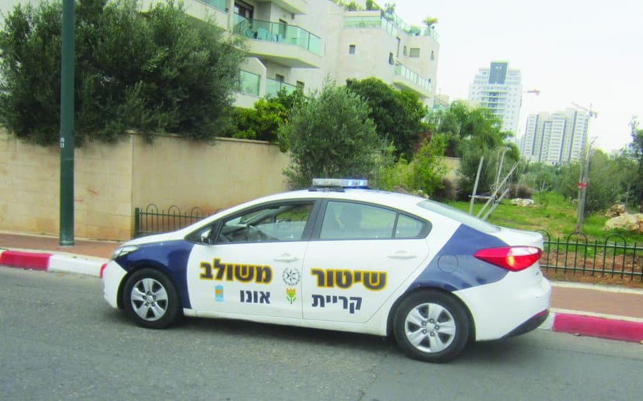 ניידת משטרה. אילוסטרציה