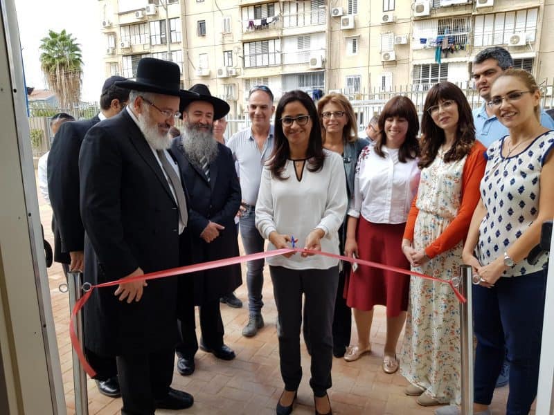 טקס חניכת אולם הספורט