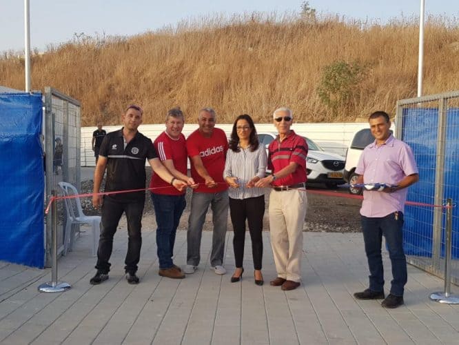 נחנך מגרש האימונים החדש של אור יהודה