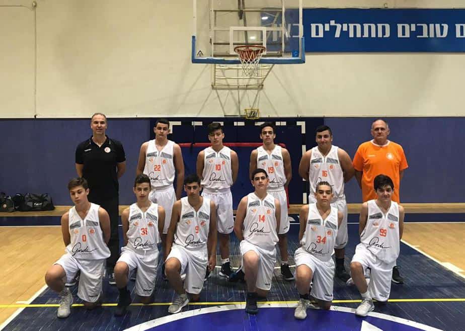 הישג לילדי הכדורסל