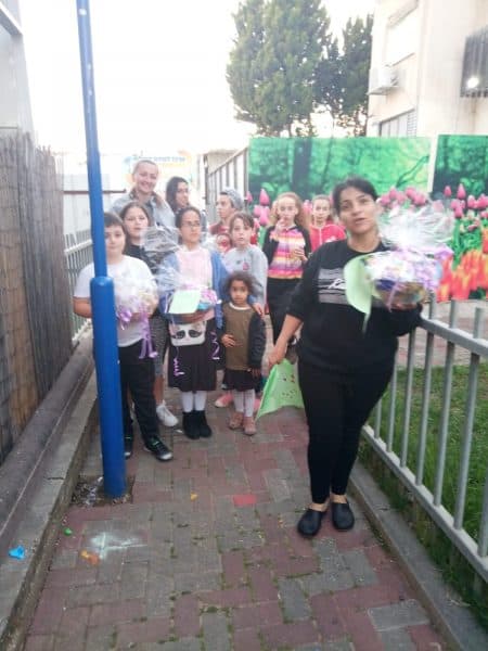 פעילות פורים במתחם סחלב - צילום הפעילים הקהילתיים של סחלב