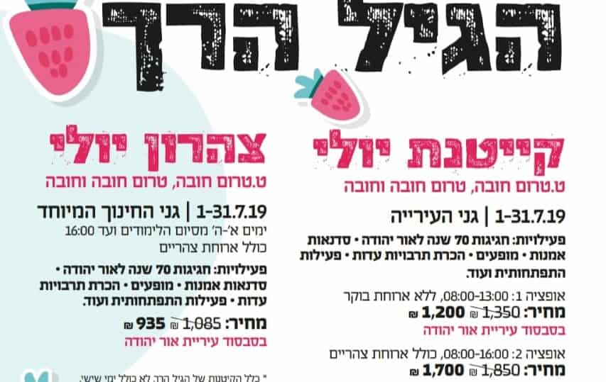 מחאת ההורים באור יהודה