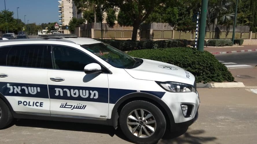 ניידת. צילום: דוברות המשטרה