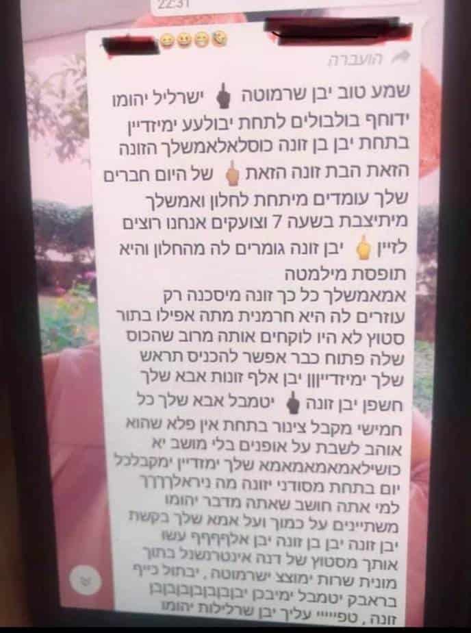 אלימות רשת ביהוד מונוסון