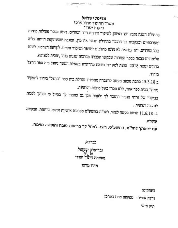 בית ספר הרצל יהוד