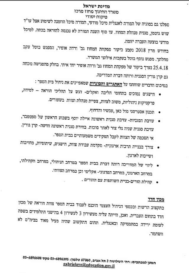 בית ספר הרצל יהוד