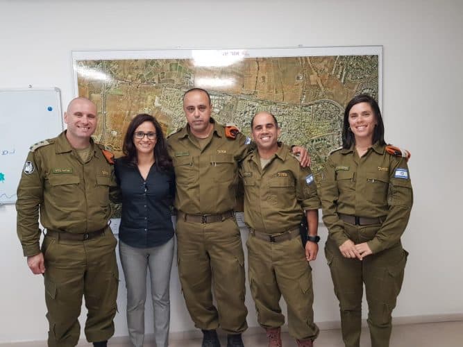 ביקור מפקד פיקוד העורף באור יהודה