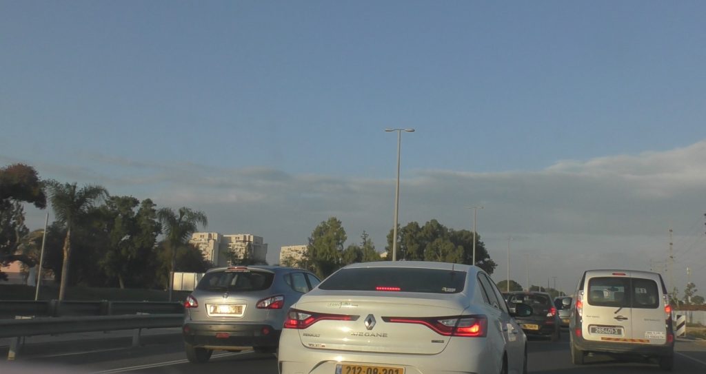 פקק כביש 461