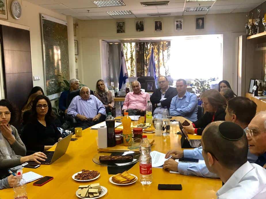 ליאת שוחט במפגש ראשי הערים