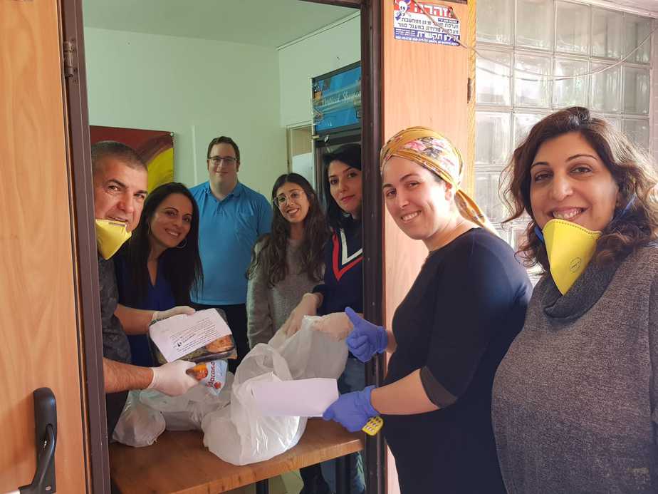 מפעילי הפרויקט. צילום: עיריית אור יהודה