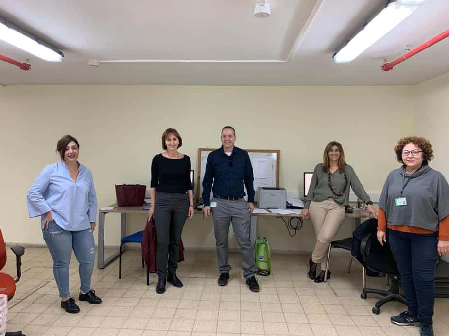 חמ''ל הקורונה של כללית בגוש דן. צילום: מערכת האתר