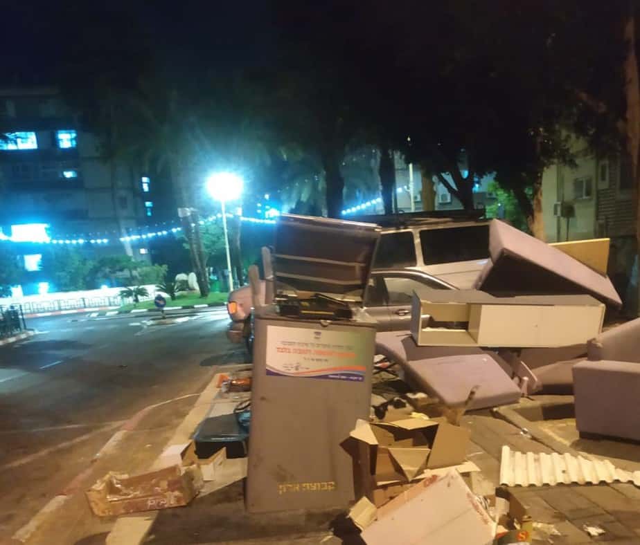 נוף סביון בלילה (צילום פרטי)