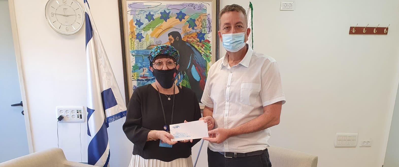 שנה טובה קרית אונו גבעת שמואל. צילום: דוברות מכבי