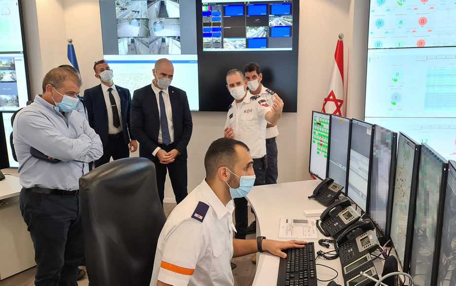 ביקור השר אמיר אוחנה במדא – צילום דוברות מדא 18.11.2020 (5)