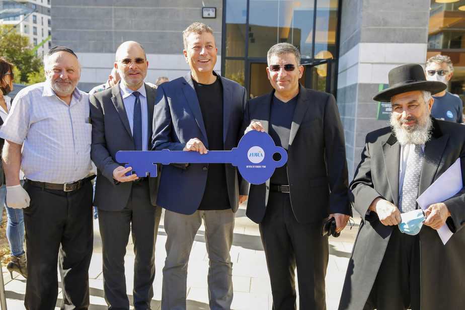 אכלוס פרויקט אונו ואלי בקריית אונו (צילום גיא יחיאלי)