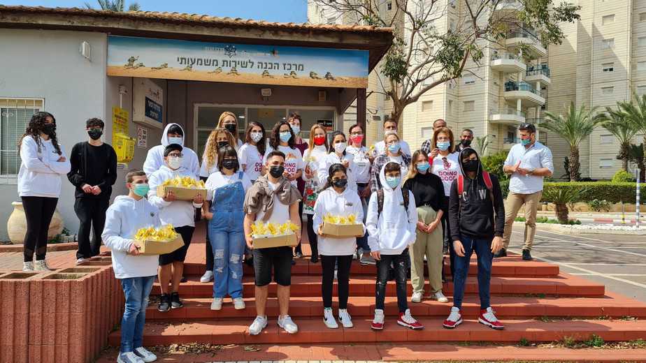 מועצת הנוער וקפה אמאצילום:דוברות עיריית אור יהודה