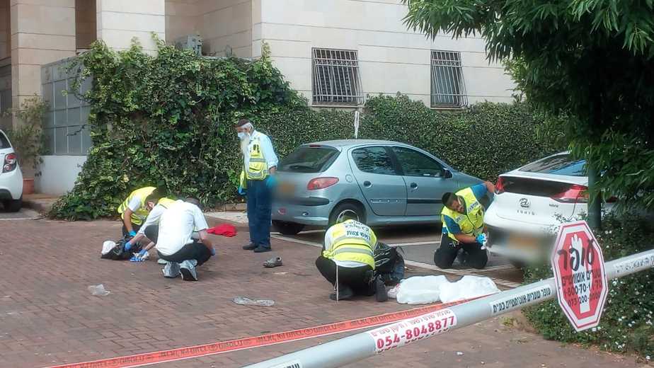גבר נהרג לאחר נפילה מגובה נפל מגובה (צילו