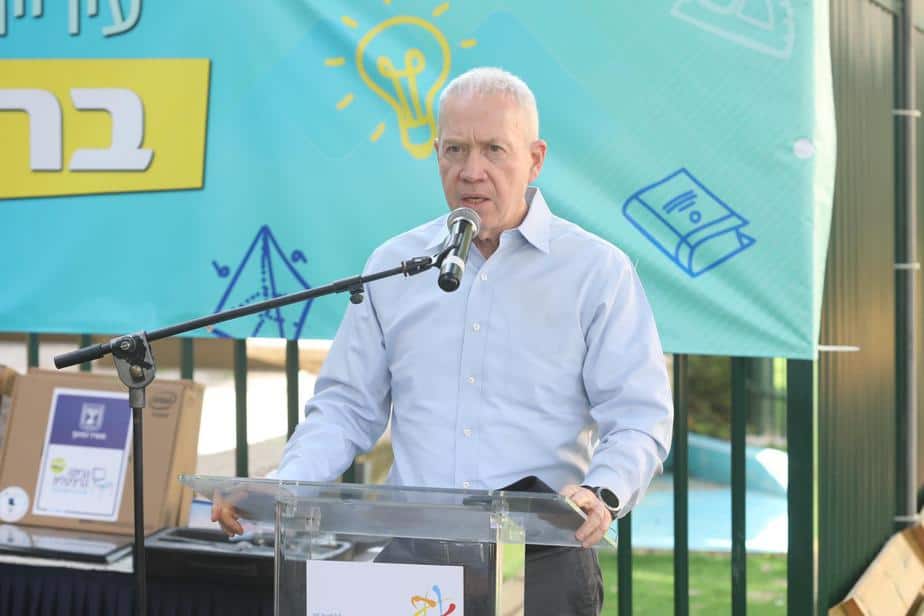 שר החינוך יואב גלנט (צילום דוברות משרד החינוך)