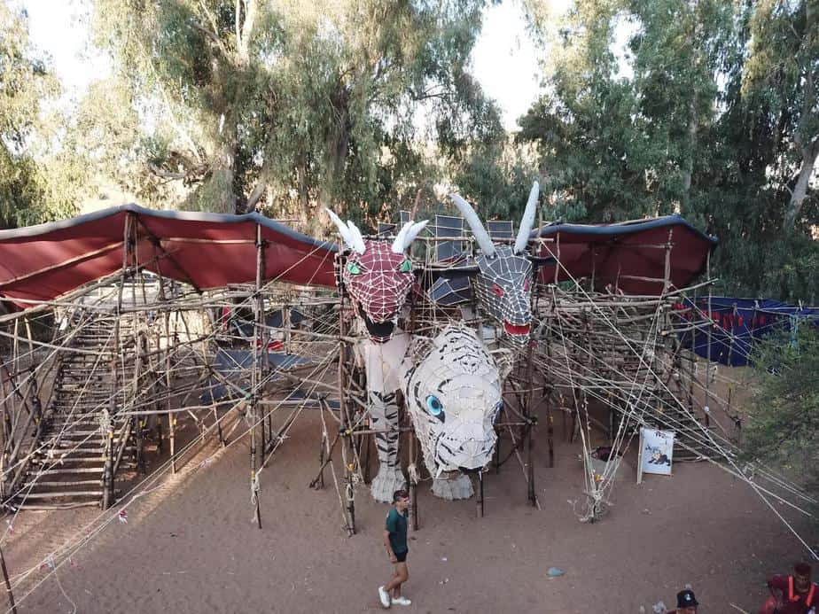 שער המחנה של שבט יהודה. צילום: יוסי מויאל וניסים יצחק