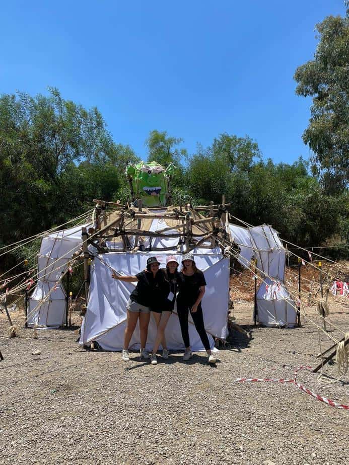 מבנה "שרק" של שבט גילעד. צילום: באדיבות תנועת הצופים