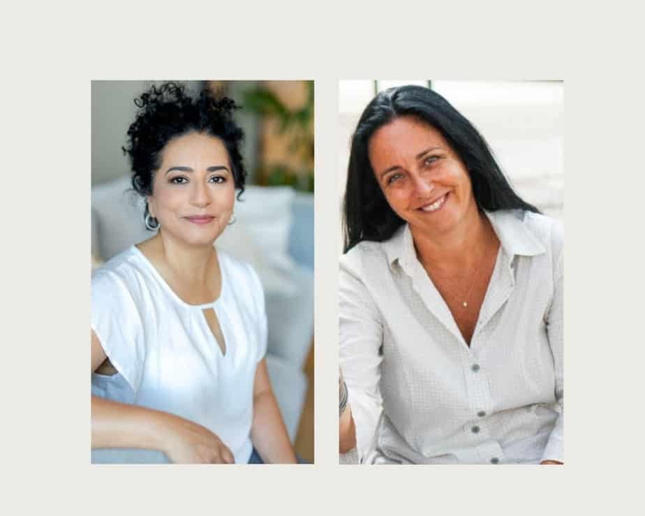 גלית לוי (מימין) ושוש גרג'י. צילום: באדיבות גלית לוי, רוית סהר