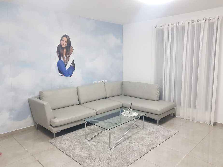 הסלון של פאני סבג. צילום: פאני סבג