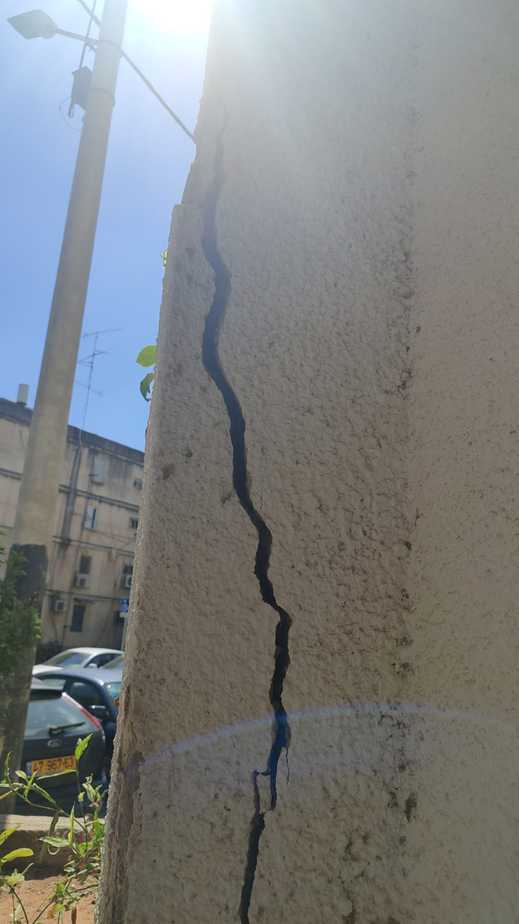 בניין במתחם ביאקובסקי-קדושי מצרים-הרצל ביהוד. צילום: באדיבות התושבים