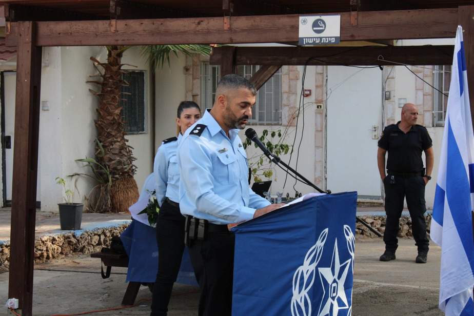 סנ"צ ניסים אוחיון. צילום: דוברות המשטרה