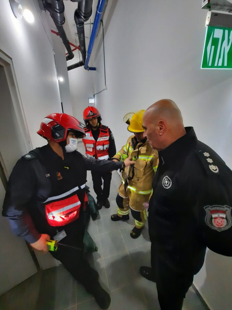 קרדיט: תיעוד מבצעי, כבאות והצלה מחוז דן