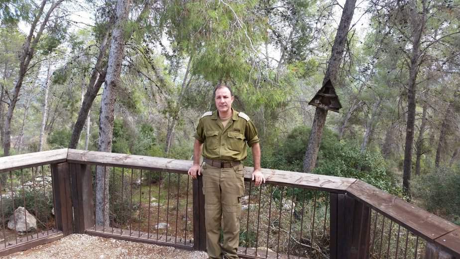 מצטיין מפקד פיקוד המרכז, רס"ן במיל' אלי לוי מיהוד. צילום דוברות צה"ל