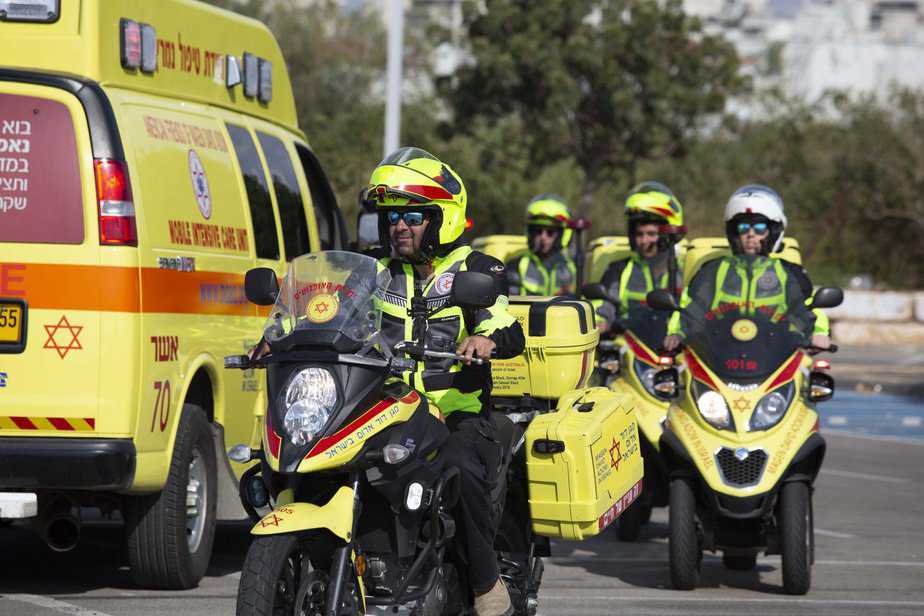 רוכבי יחידת האופנועים של מדא (2) – צילום דוברות מדא