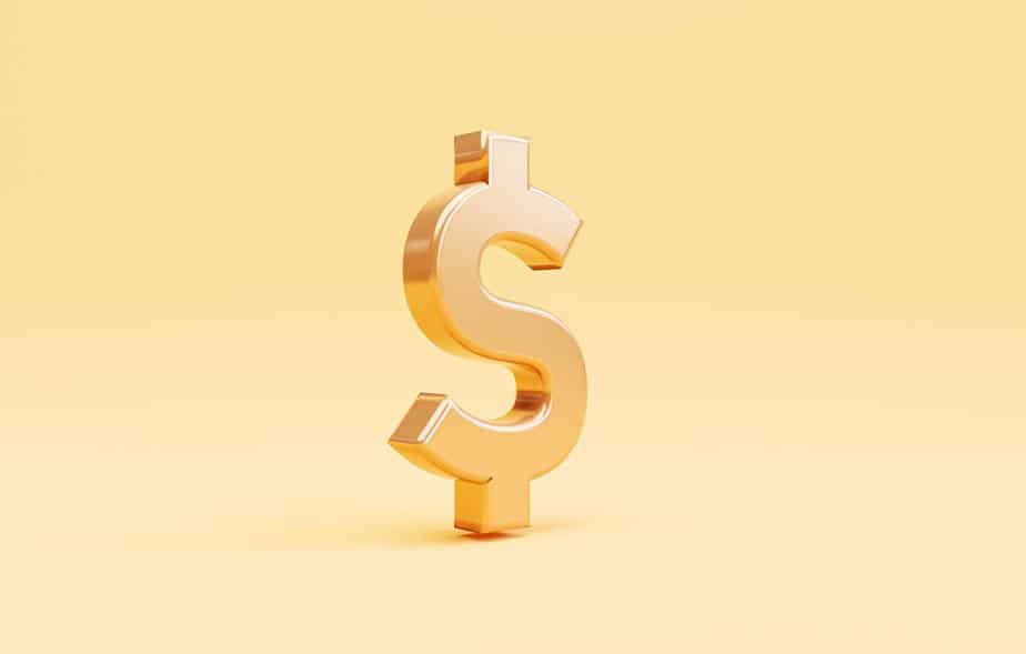 מגה לינקס. צילום frepik golden-us-dollar-usd-yellow-background-dollar-is-main-currency-exchange-world-by-3d-render