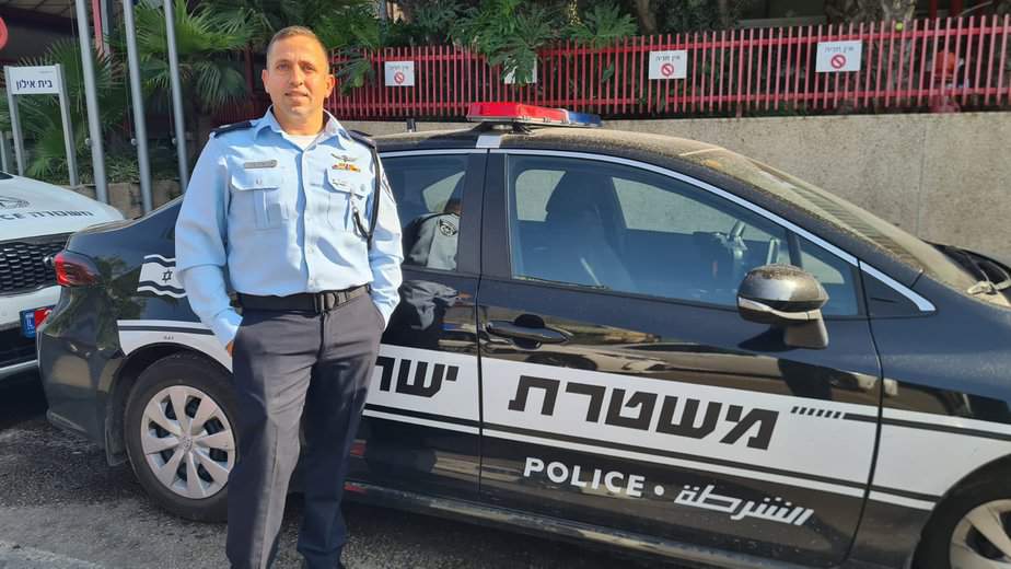 רפ"ק אריק ברק. צילום דוברות המשטרה