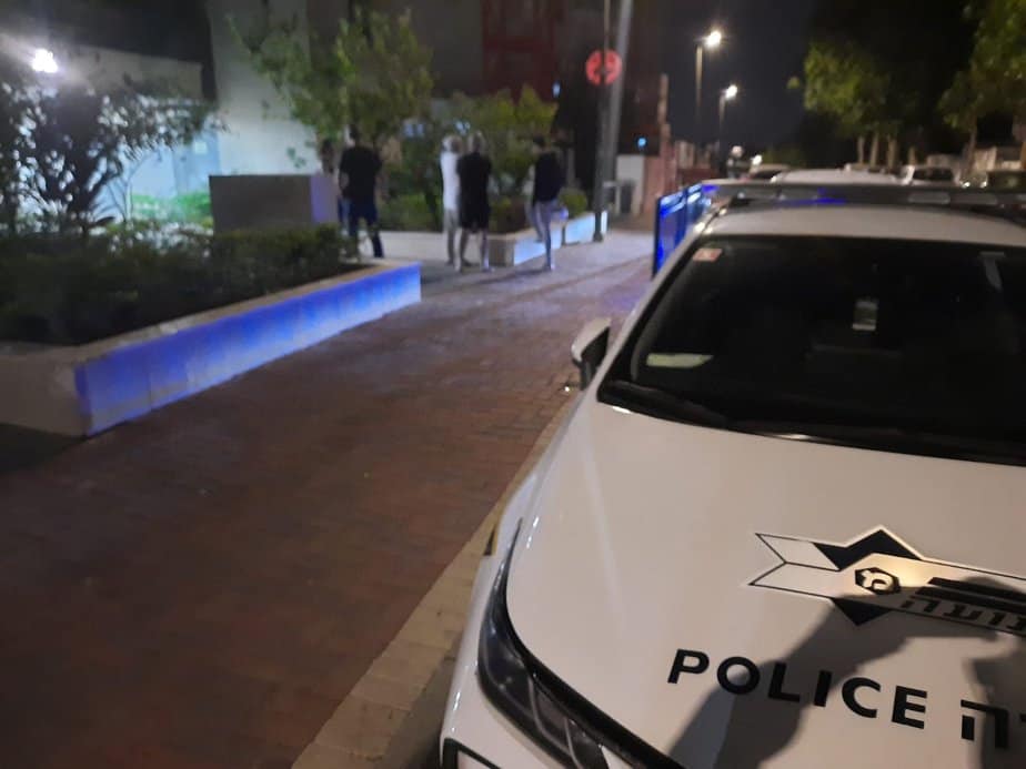 ירי בקריית אונו. צילום: איתן אלחדז