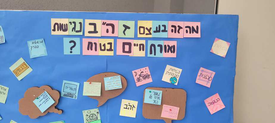 תיכון יובלים עלה לשלב הגמר הארצי בתחום הזה"ב צילום: דוברות עיריית אור יהודה