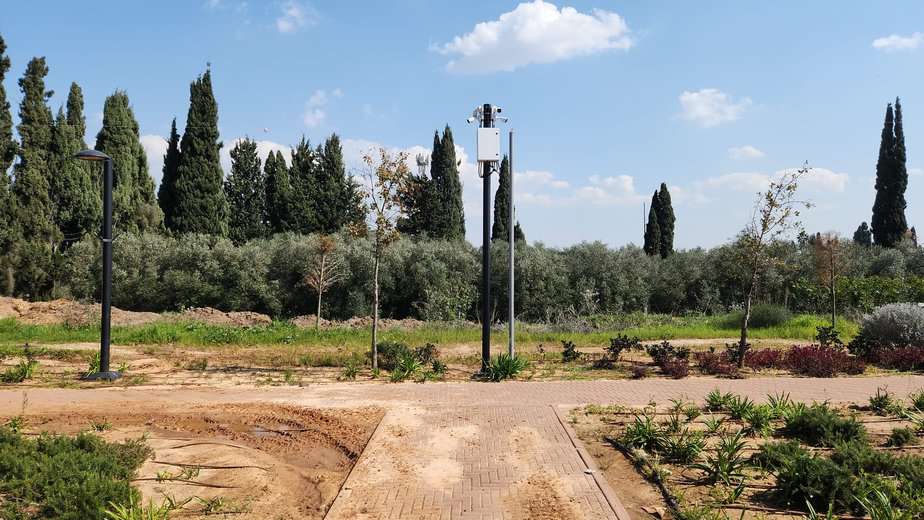 מצלמות בסביון. צילום: דוברות סביון