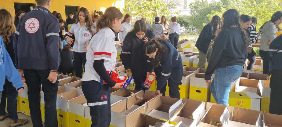 מד"א קריית אונו למען הקהילה. צילום: דוברות מד"א