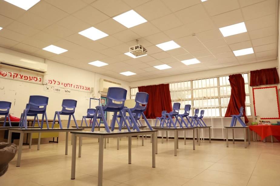 פתיחת שנת הלימודים בקריית אונו. בית ספר עלומים קריית אונו. צילום: ישראל פנחסוב