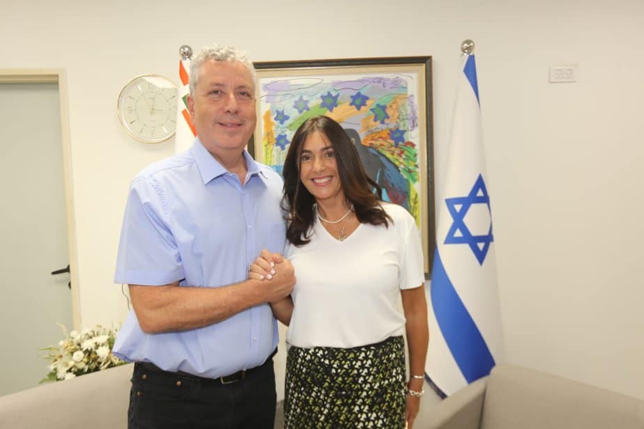 מירי רגב וישראל גל. צילום: איתן אלחדז