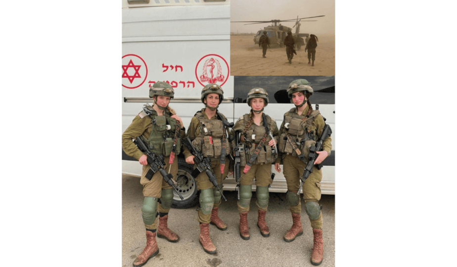 הצוות של תאג״ד קרקל. צילום: דובר צה"ל